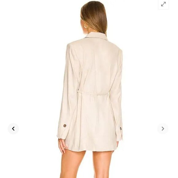 L'Academie || Danika Blazer Dress in Beige - Picture 11 of 13